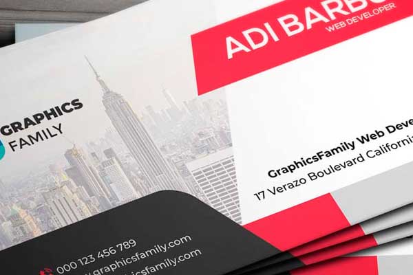 Business card website
